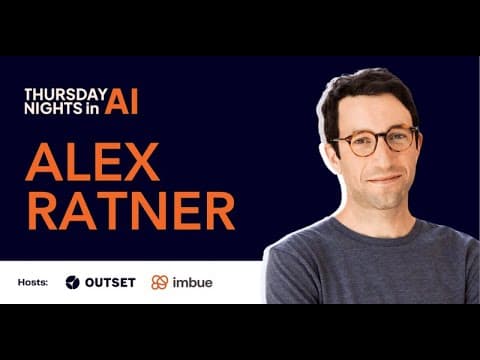 Thursday Nights in AI: Snorkel AI CEO Alex Ratner