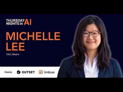 Thursday Nights in AI: Medra CEO Michelle Lee on the Future of Robotics